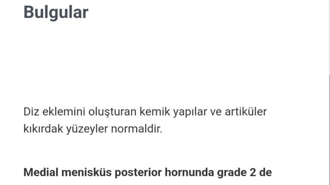 Mr raporu anlayan yorumlayabilir mi?