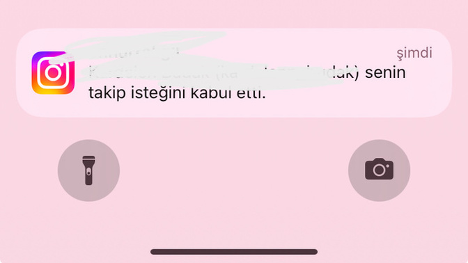 İnstayı kullanamıyorum ama böyle bildirim geliyor. sizce bu nasıl oluyor?