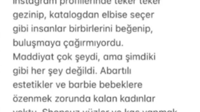 Bu zamana ait hissedebiliyor musunuz?