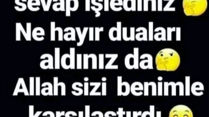 Günaydın, çok şanslı olduğunuzu söylemek istedim, nedeni aşağıda🤭kimler farkında?🤗🤗?