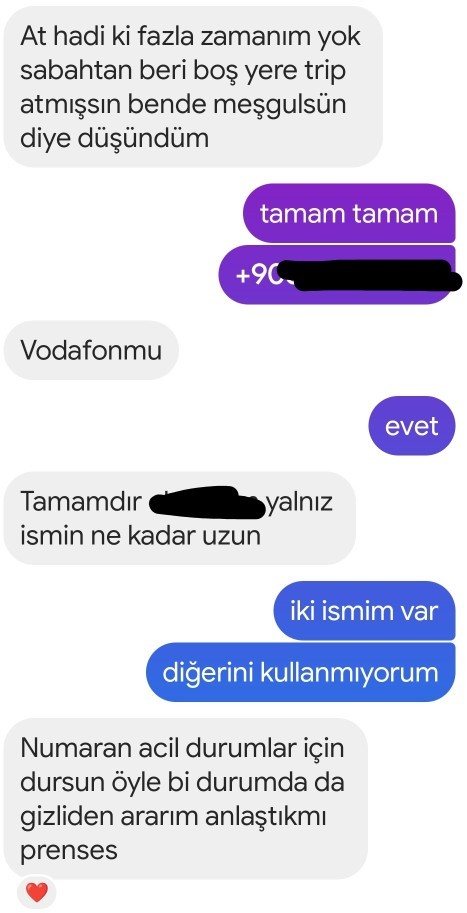 Evli olan flörtüm faturamı ödedi?