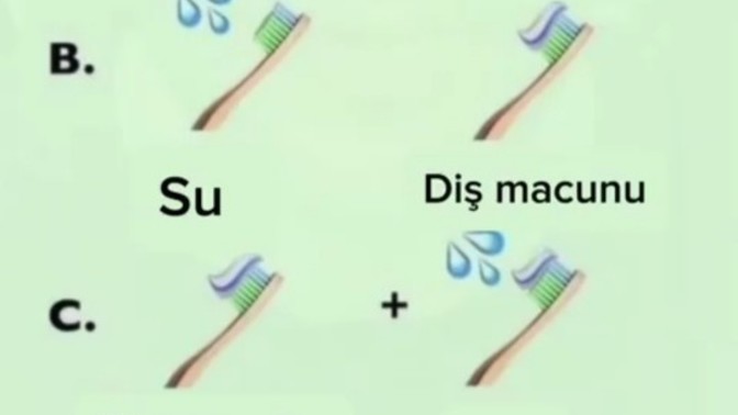 Dişinizi fırçalama'dan önce siz hangi sıralamayı kullanıyorsunuz?