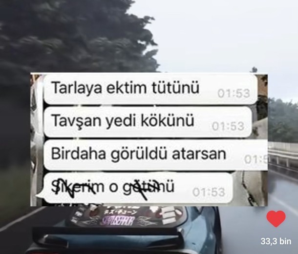 Görüldü atana ne söylemek istersiniz?
