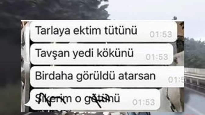 Görüldü atana ne söylemek istersiniz?