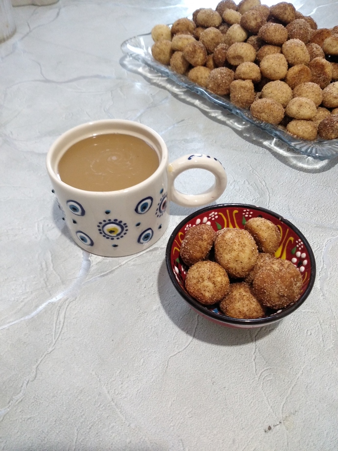 Tarçınlı kurabiye hiç denediniz mi?