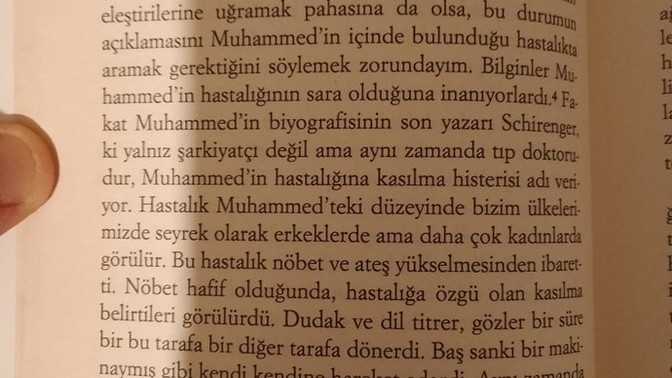Hz. Muhammed sara hastası mıydı?