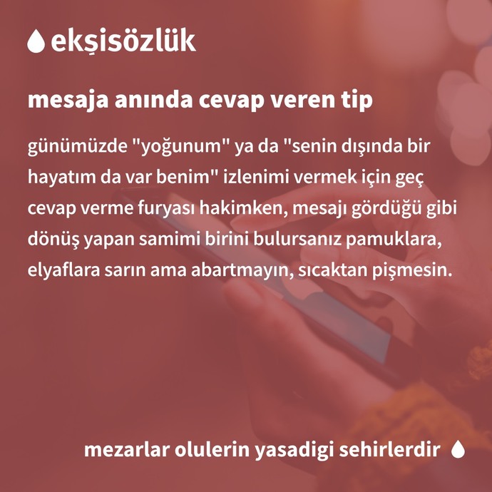 Mesaj yanıt