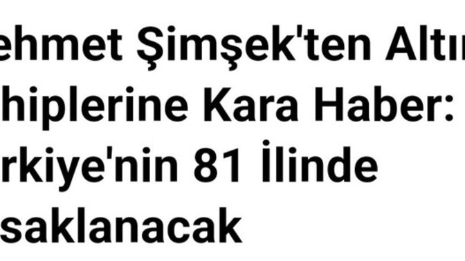 Devlet şimdide halkın altın almasını kısıtlayacak. Gerçekten özgür müyüz?