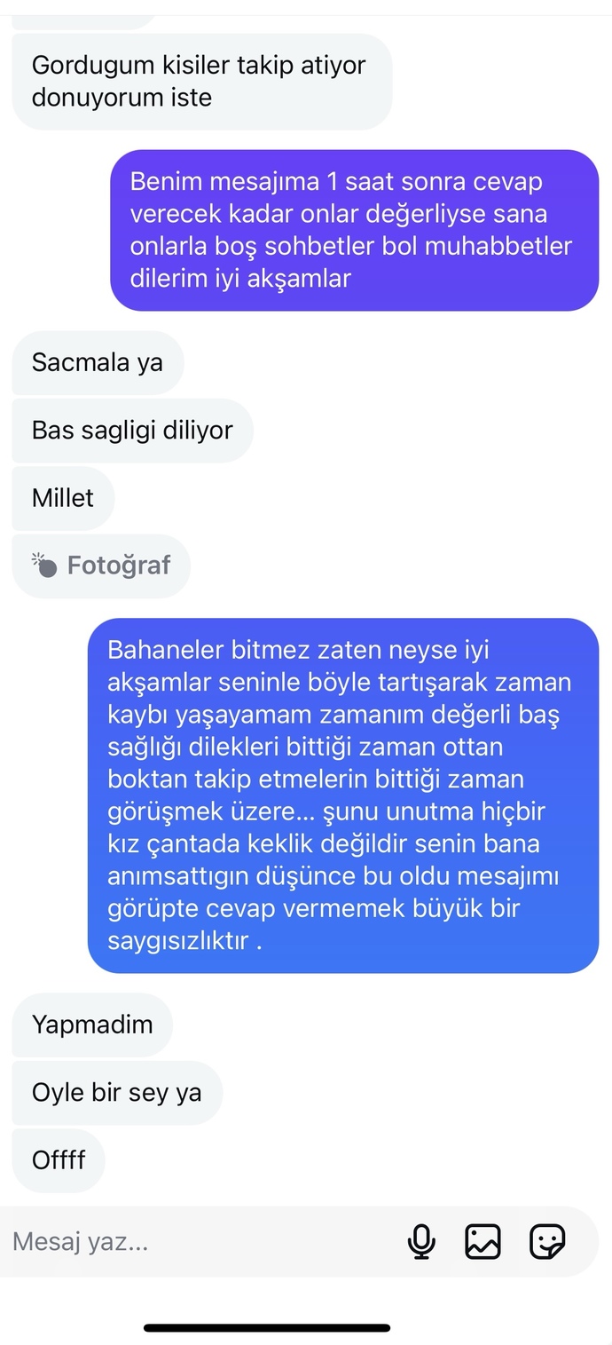 Adamdaki rahatlığa bakın 😠?