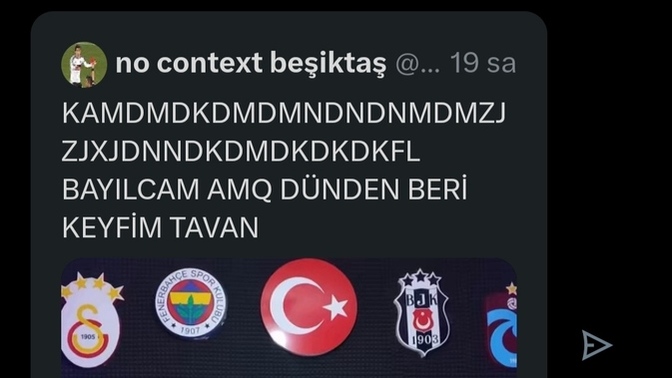 Instagram kapali diye sizinle Twitterdan dalga gecen bir arkadasiniz var mi?