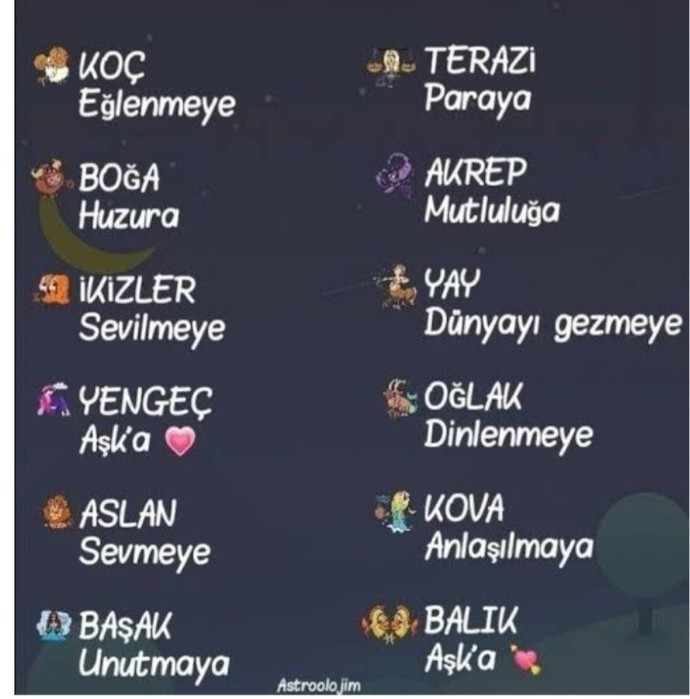 Senin neye ihtiyacın var?