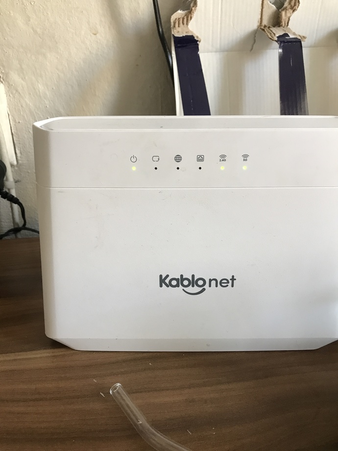 Modem sabahtan beri böyle internet yok?
