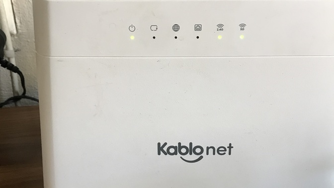 Modem sabahtan beri böyle internet yok?