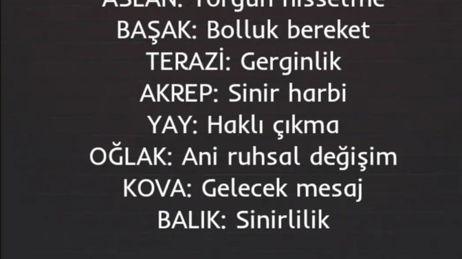 Senin burcun bugünü nasıl geçirdi?