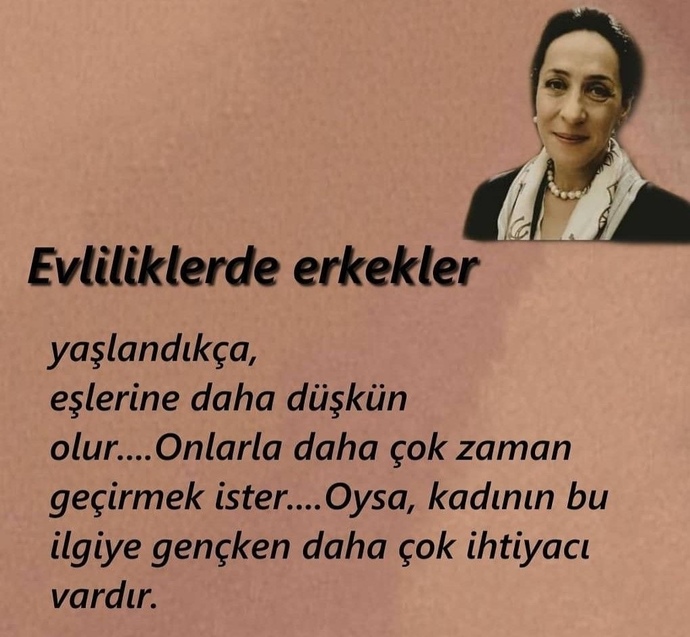 Erkekler yaşlanınca mı eşinin kıymetini anlıyor?