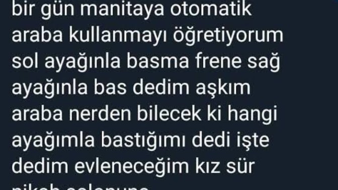Araba kullanmayı kimden öğrendiniz?