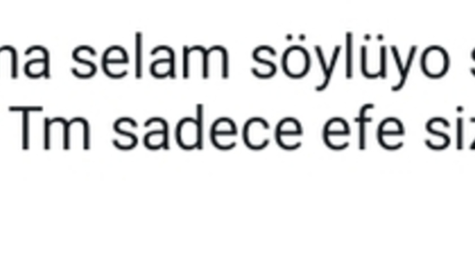 En son hangi mesajı aldınız?