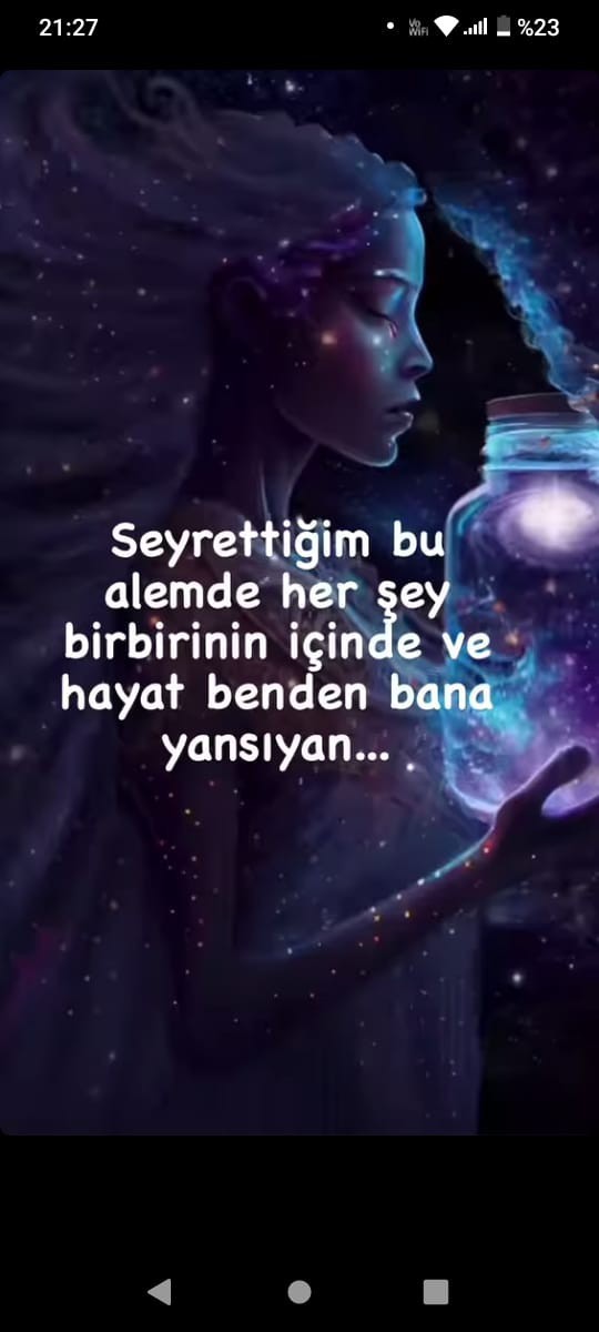 Hiç kendimden bıktım diyor musunuz?