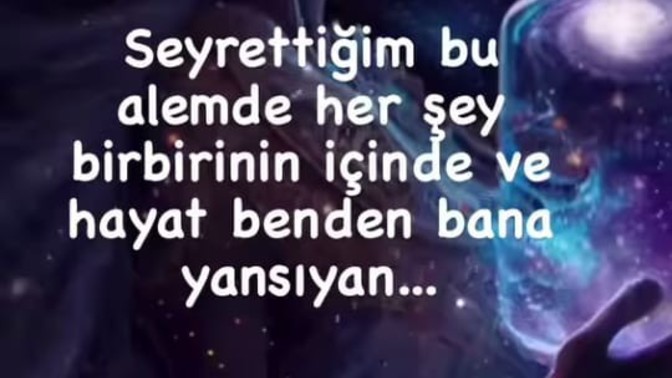 Hiç kendimden bıktım diyor musunuz?
