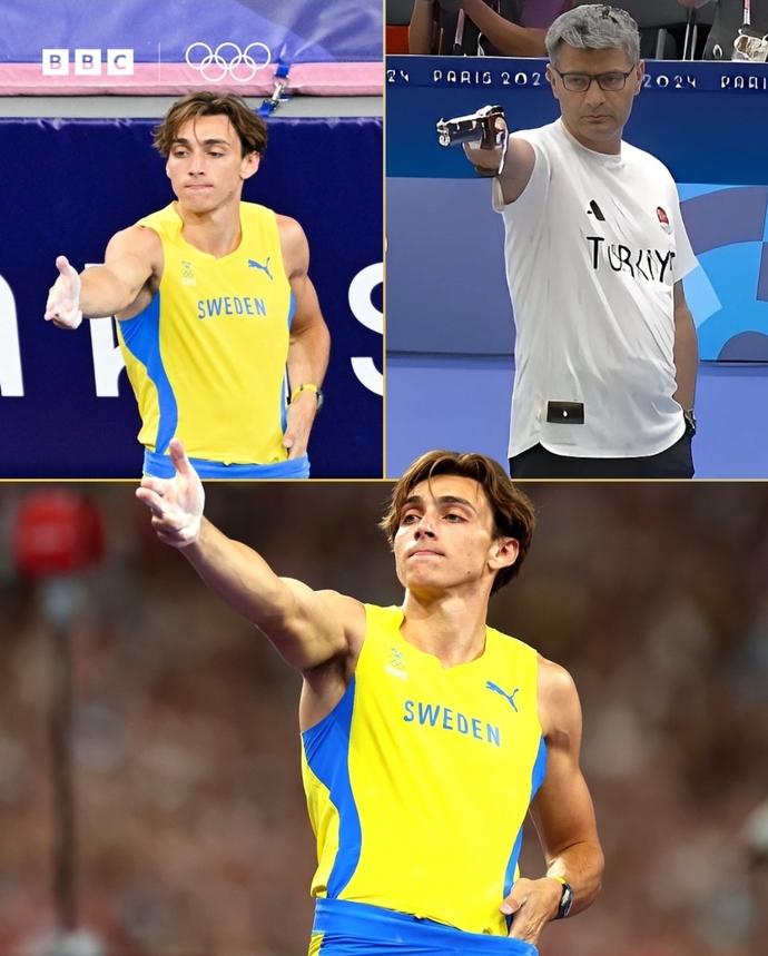 Olimpiyatta Sırıkla atlamada 6.25lik dünya rekoru kırıldı, ve İsveçli rekortmen, Yusuf Dikeç pozunu verdi, ne düşünüyorsunuz?