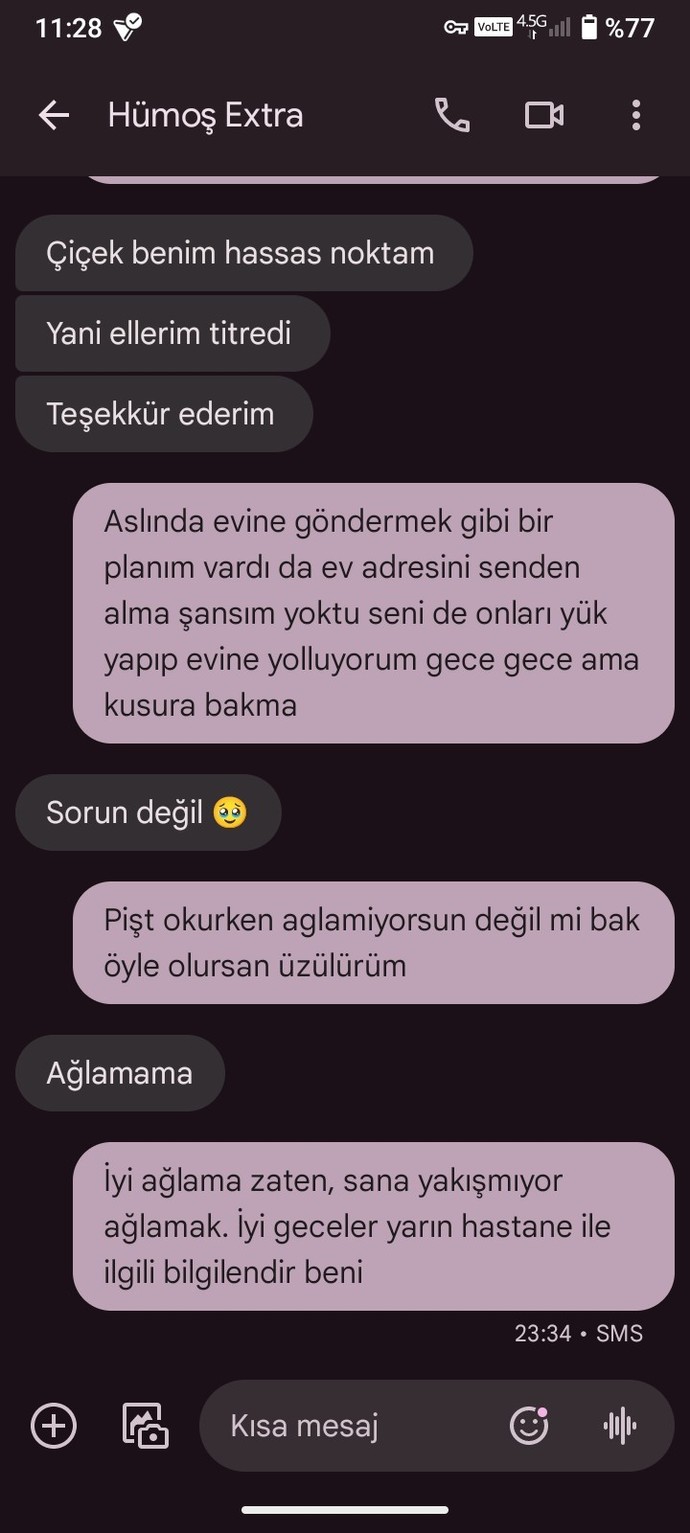Sizce hoşlandığımı anladı mı?