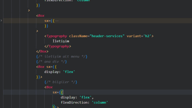 React kodlarında tuhaflık var mı? m?