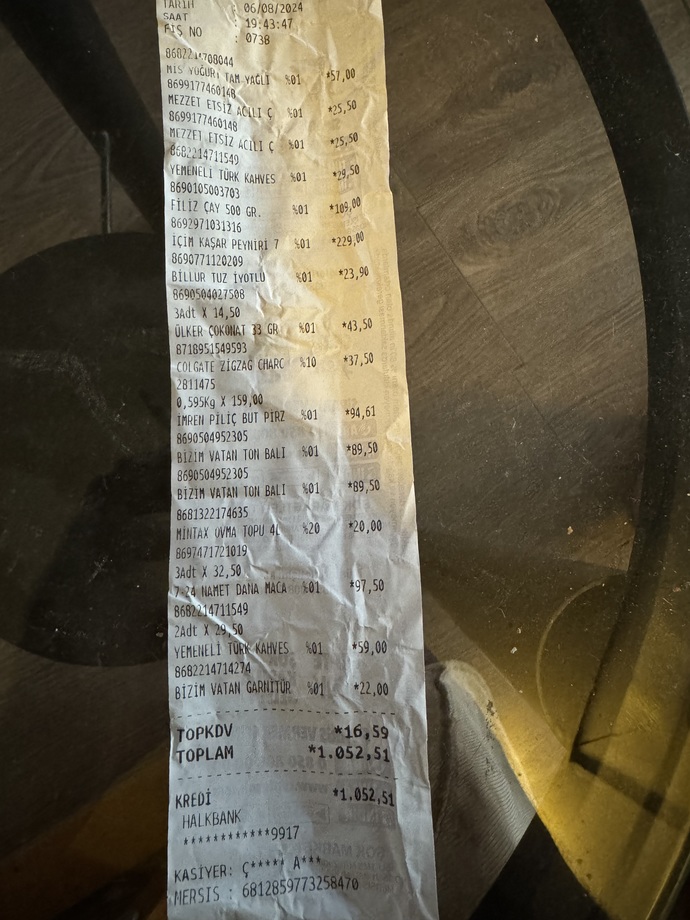 En sonki market alışverişiniz ne kadar tuttu?