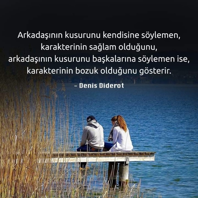 Arkadaşınızın kusurlarını başkasına anlatırmısın?