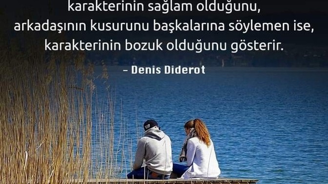 Arkadaşınızın kusurlarını başkasına anlatırmısın?
