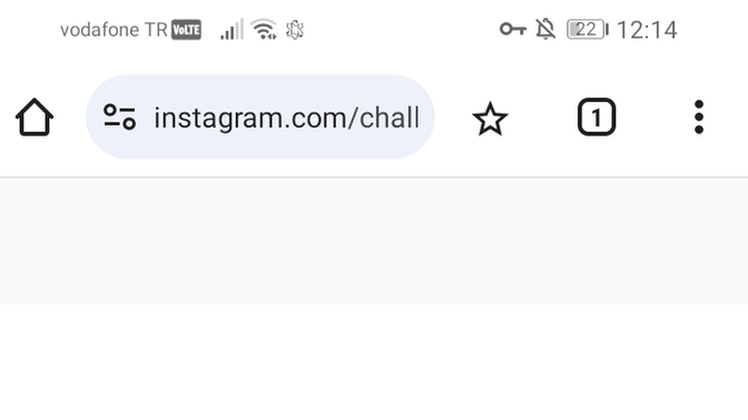 Bunun bir çaresi yok mu ya burada tıkanıyor giriş yaptıktan sonra instagrama?