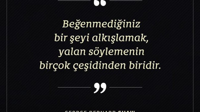 Herkesin alkışladığı bir olayı sizde alkışlar mısınız?