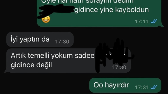Eski sevgilim beni çok mu gönmüş😥?
