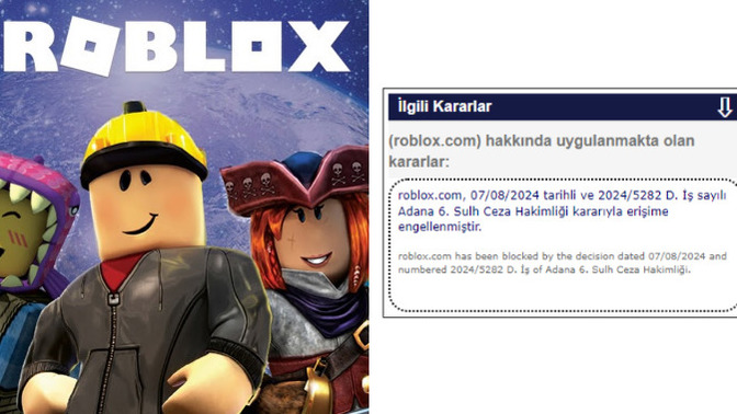 Roblox'a erişim engeli getirildi! Başka hangi oyuna erişim engeli gelse üzülürsünüz?