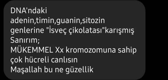 �lk mesaj sizin i�in �nemli mi?