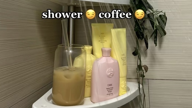 Duş alırken kahve içilir mi?