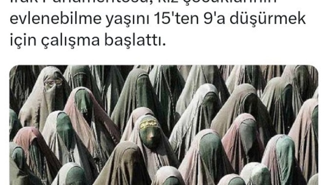 9 yasinda kiz cocuklariyla evlenmek sizce dogru mu?
