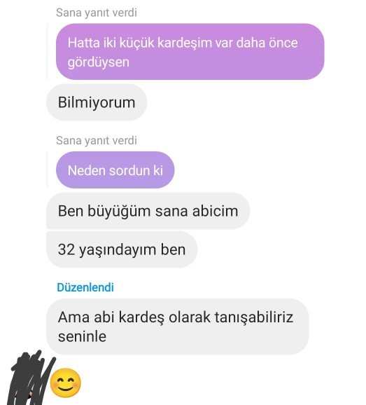 Holsandigim çocuk bana bunu dedi?