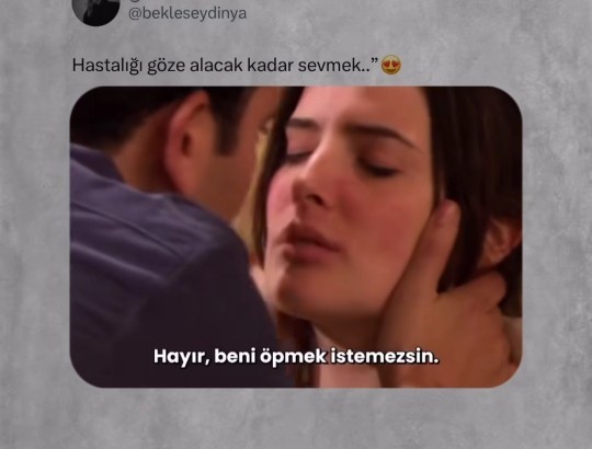 Hastalığı göze alacak kadar sevdiniz mi?