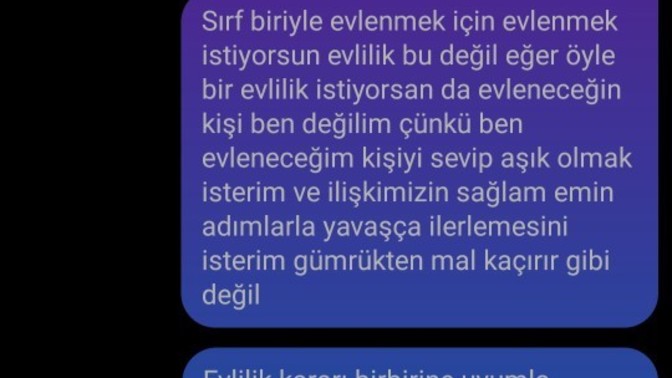Arkadaşlar sizce dediklerimde haksız mıyım?
