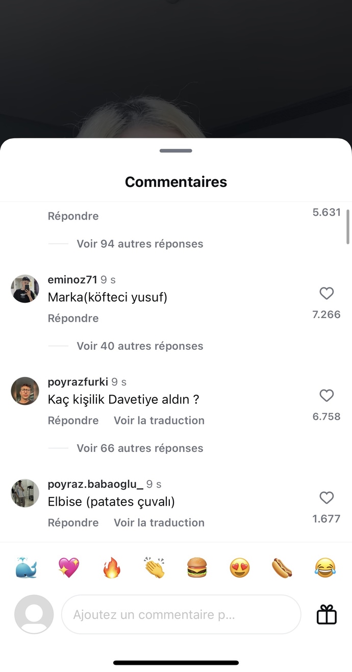 Bi kiz kilolu video cekiyor ve yorumlara bakar misiniz insanlar cok kötü degil mi?