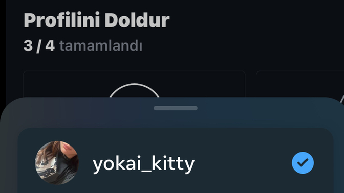 Kendime özel instagram hesabı açtım iyi mi yaptım sizce?