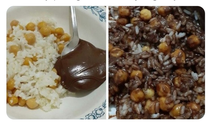 Nutellalı pilav yer misiniz?