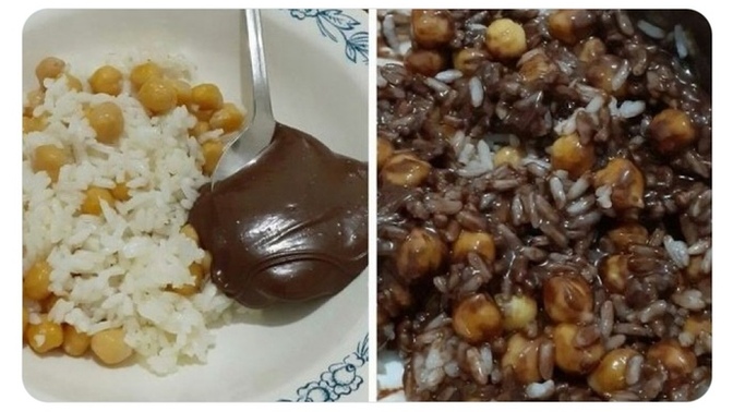 Nutellalı pilav yer misiniz?