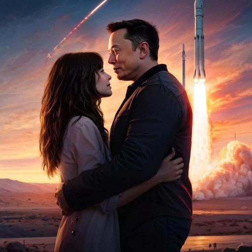 Kendimi elon musk ile yapay zekayla resmimizi oluşturdum nasılız?