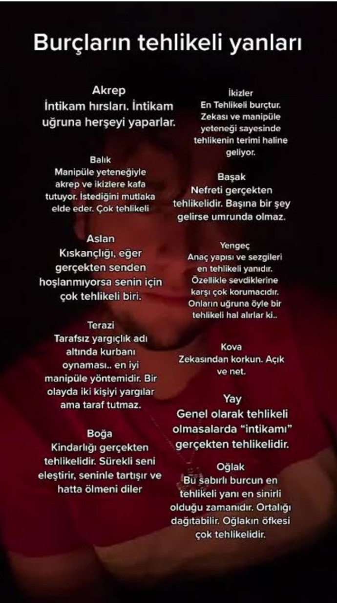 Bur�lar�n tehlikeli yanlar�