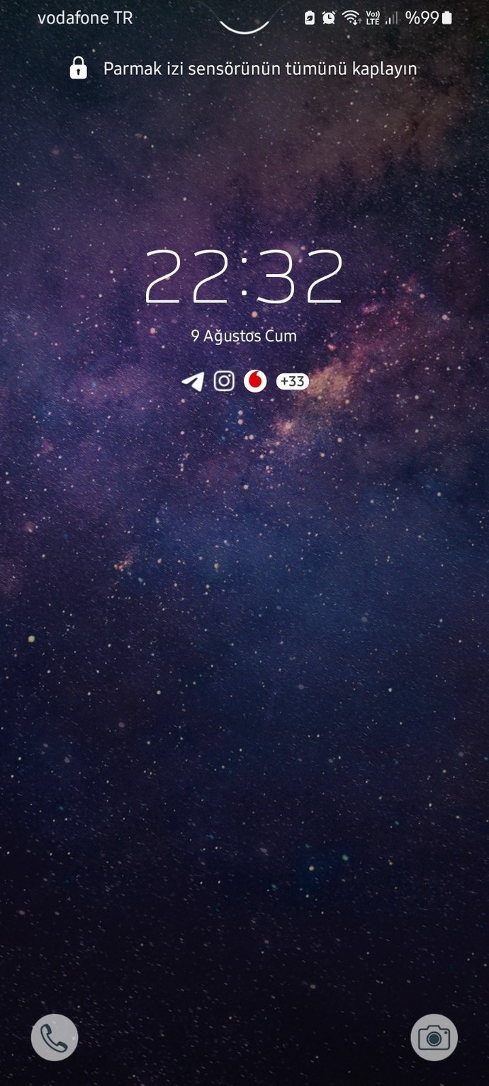 İyi akşamlar, telefon duvar kağıdınız nedir?