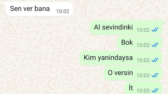 Böyle konuşan birini direk engellemelimiyim?