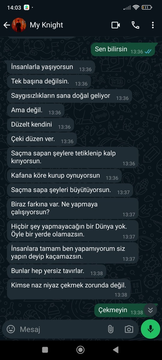 Sürekli benden şikayet edip duran bir sevgilim var, ne yapmam lazım?
