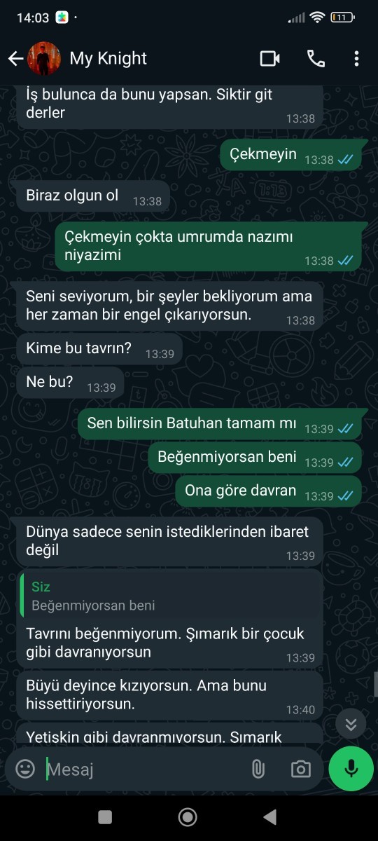 Sürekli benden şikayet edip duran bir sevgilim var, ne yapmam lazım?
