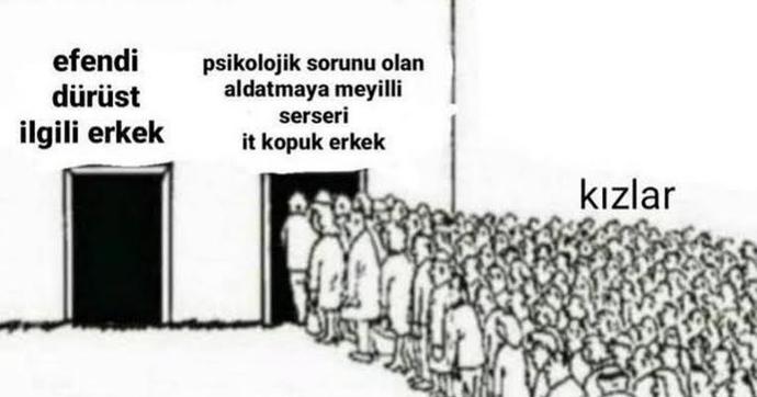 Kararsız ve p! c erkekten olur mu?